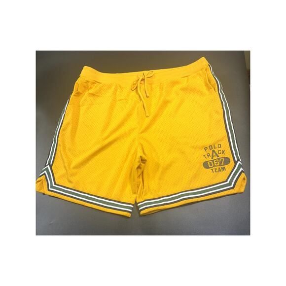 Polo Ralph Lauren NWT Mesh Track Team Active‎ & Graphic Shorts Size 2XB/2TG - Picture 3 of 5